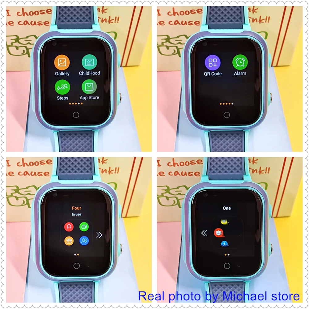 Lt21 smartwatch dla dzieci 4g – gps, rozmowy wideo, sos, wodoodporność ip67