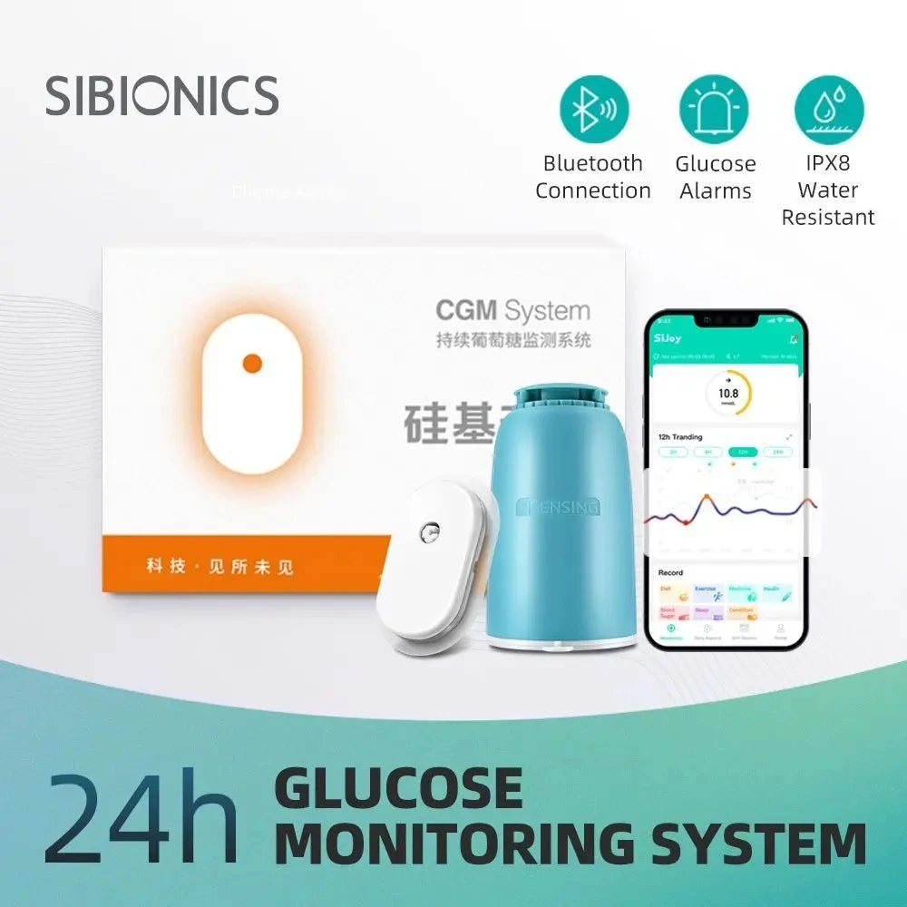 Sibionics: całodobowy monitor poziomu glukozy cgm