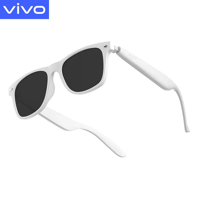 Modowe okulary inteligentne vivo | wodoodporne audio bluetooth i połączenia