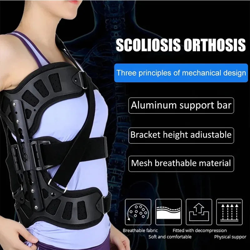 FODRK Posture Corrector & Back Straightener | Spinal Brace for Optimal Support