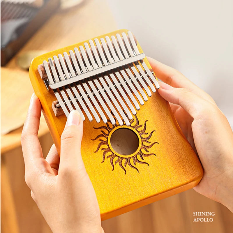 Hluru 17 21 klawiszy kalimba pianino palcowe – instrument muzyczny dla początkujących