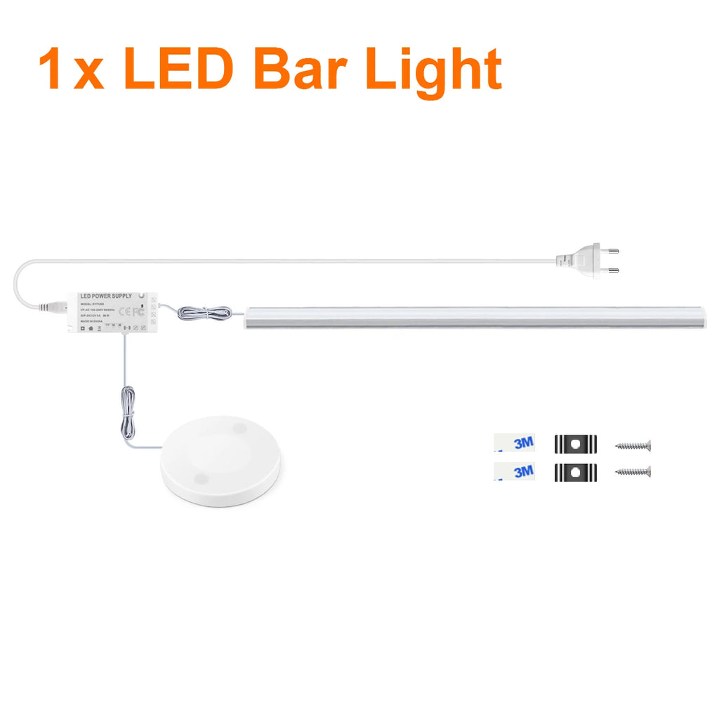 Smart LED Under Cabinet Lighting | Hand Scan Motion Sensor & Dimmer