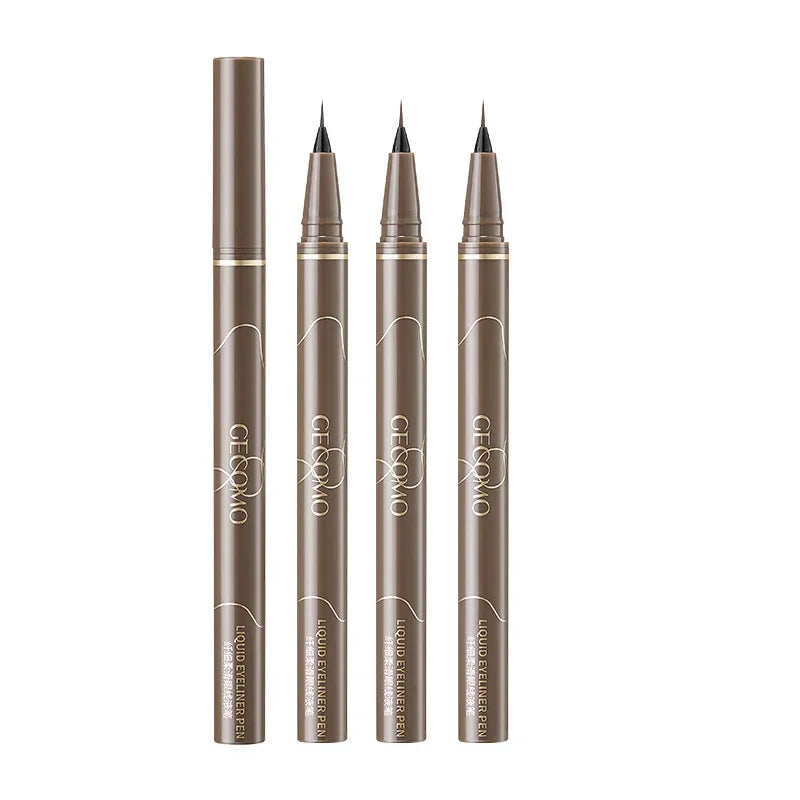 Ultracienki wodoodporny eyeliner do dolnej powieki i efektu silkworm - czarnobrązowy