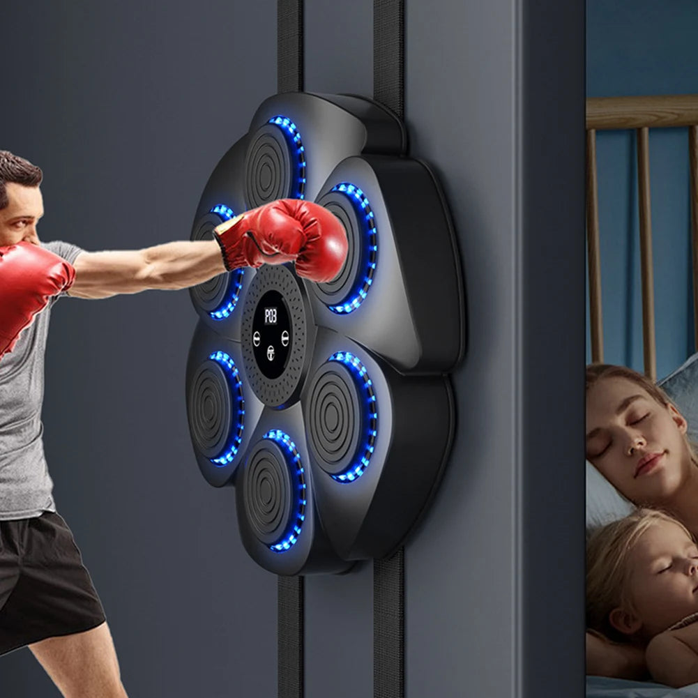 Inteligentna muzyczna maszyna bokserska | trener fitness dla dorosłych i dzieci