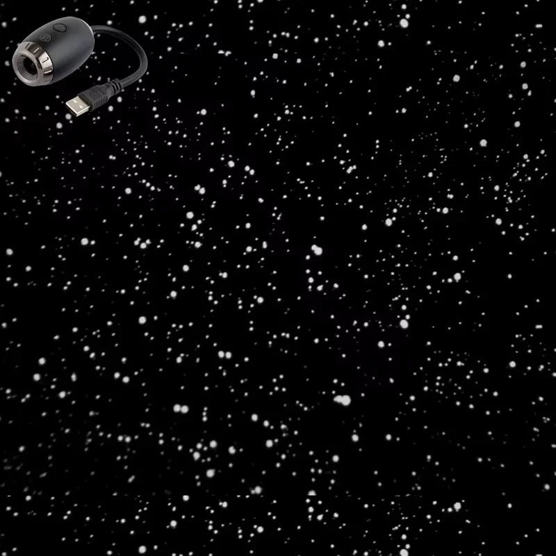 Projektor światła usb do samochodu | led oświetlenie wnętrza galaktyka saturn