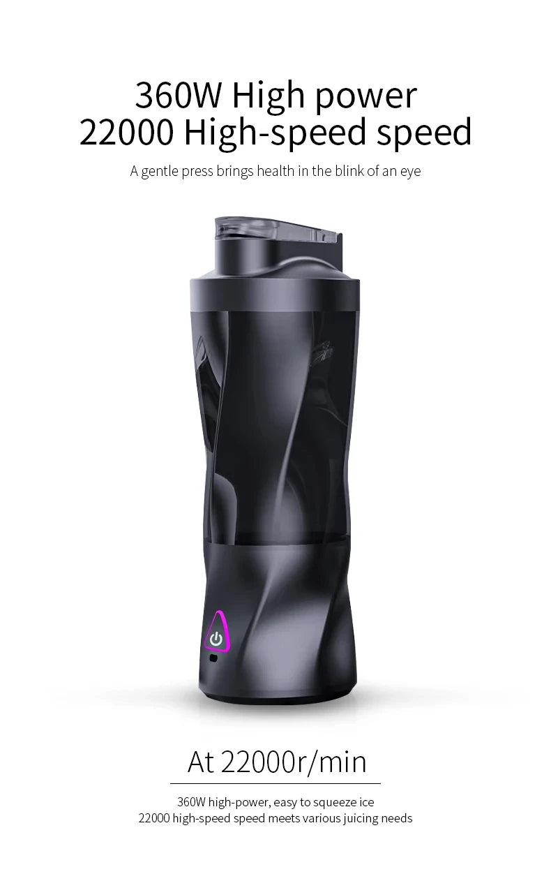 Przenośny blender i wyciskarka usb – 700 ml
