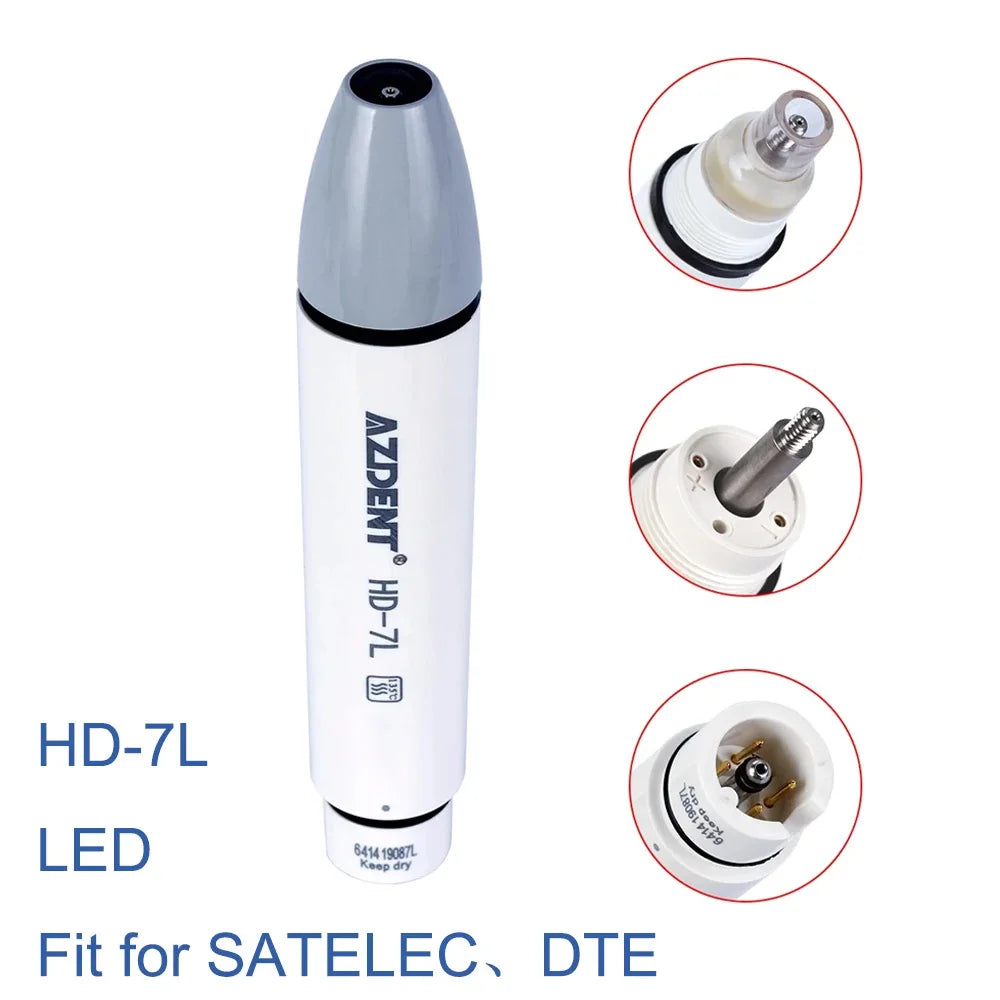 Azdent dentalne ultradźwiękowe końcówki do scalera piezo – sterylizowane w 135°, kompatybilne z satelec, dte, woodpecker, ems, vrn