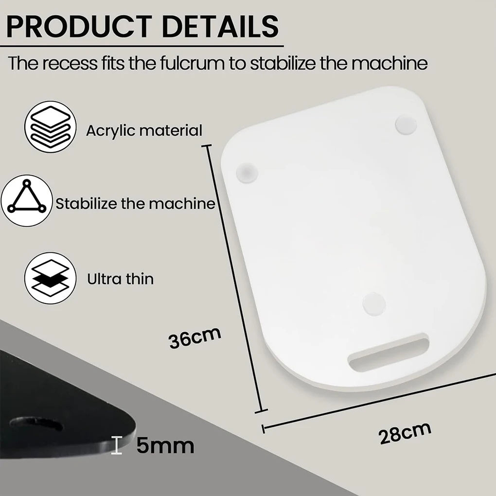 Thermomix TM5 TM6 Sliding Tray | Coffee Machine Base | Countertop Protector
