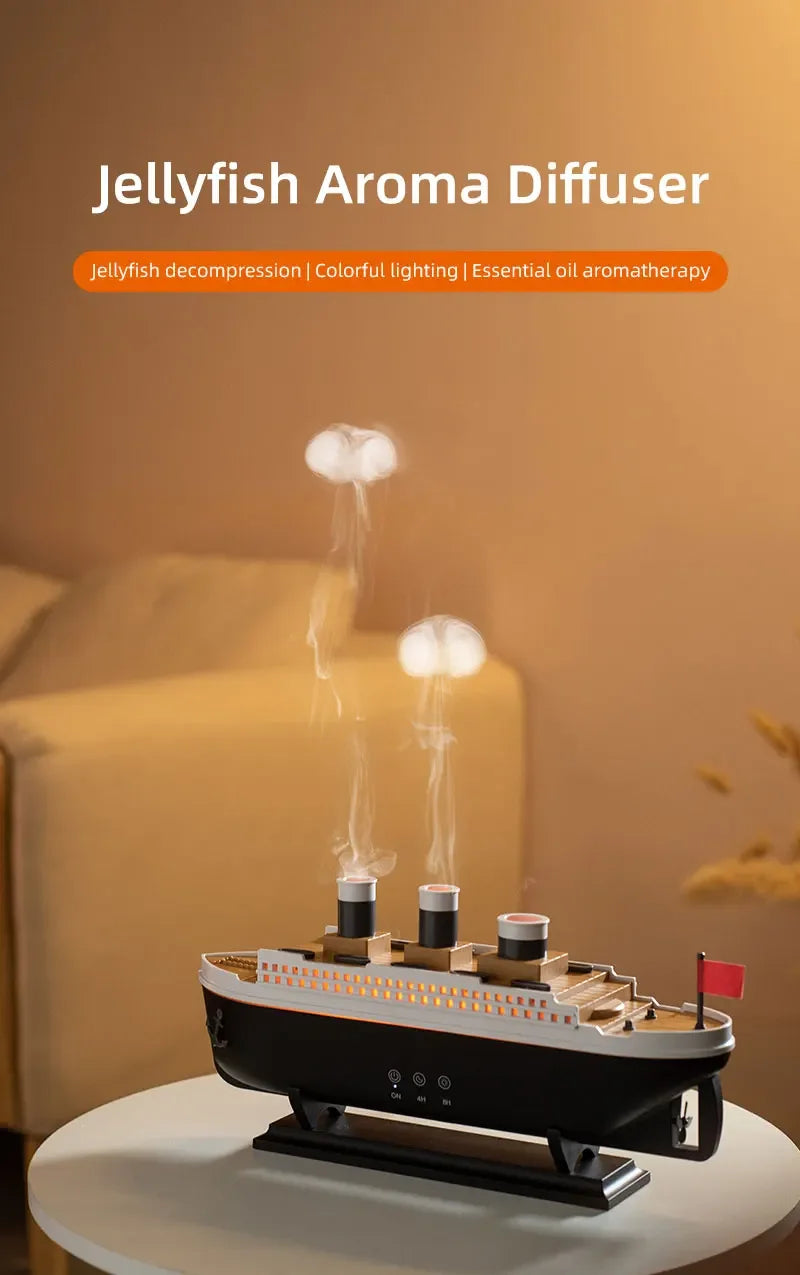 Nawilżacz powietrza crearoma titanic – 250ml z pilotem zdalnego sterowania