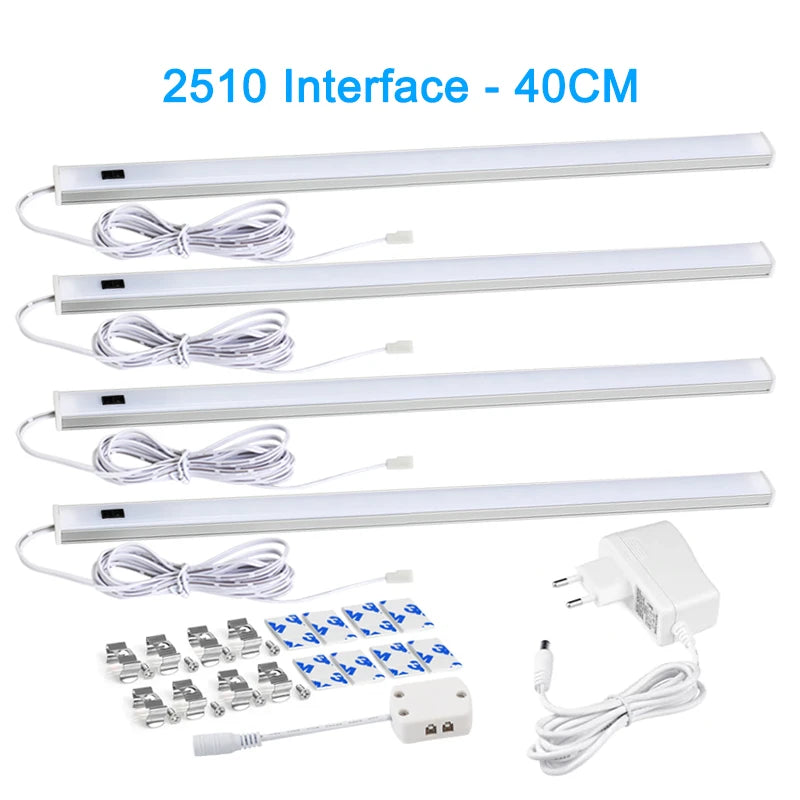 PARKSON LED Under Cabinet Lights - Motion Sensor Kitchen Lighting