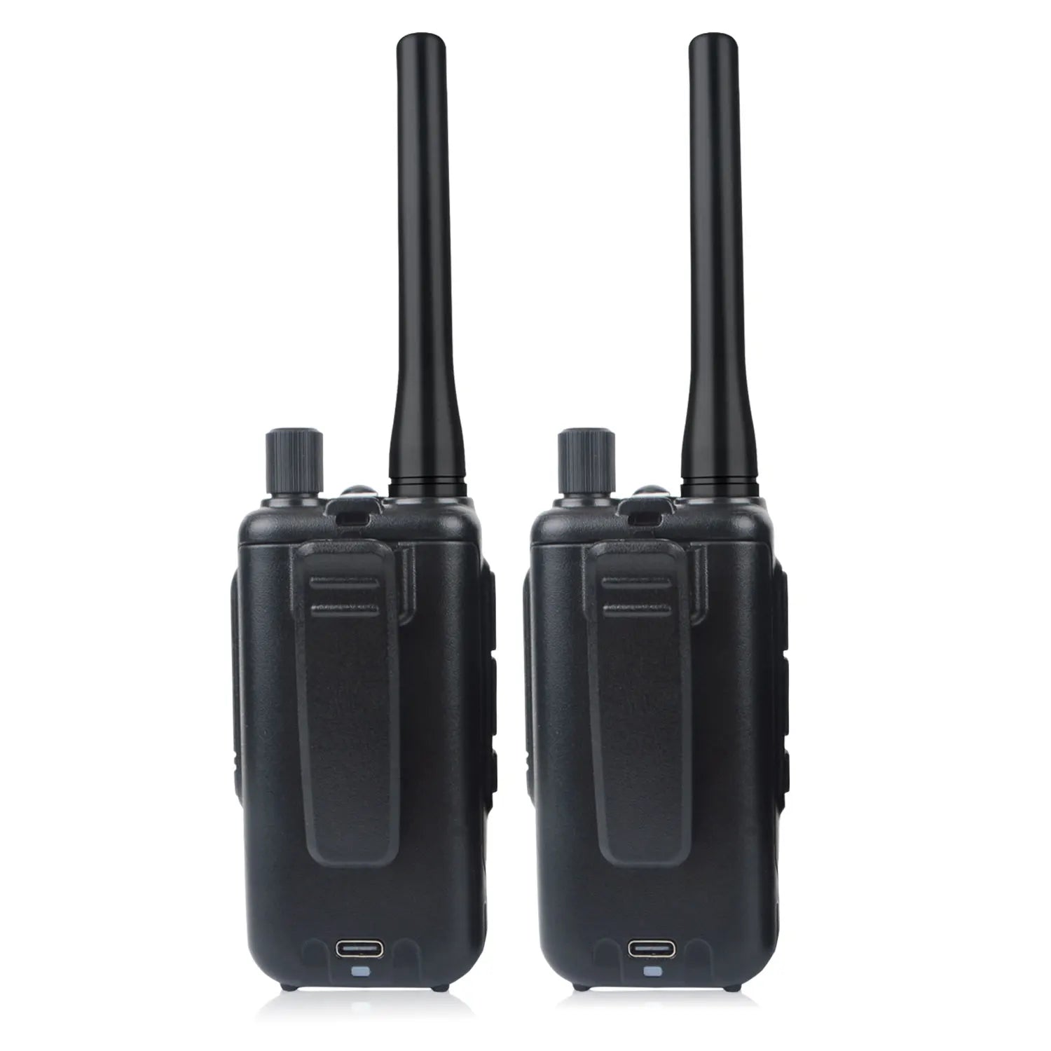 Baofeng uv-5r mini zestaw 2 sztuk dwuzakresowy radiotelefon kompaktowy 5w z odbiornikiem pasma lotniczego i ładowaniem usb-c