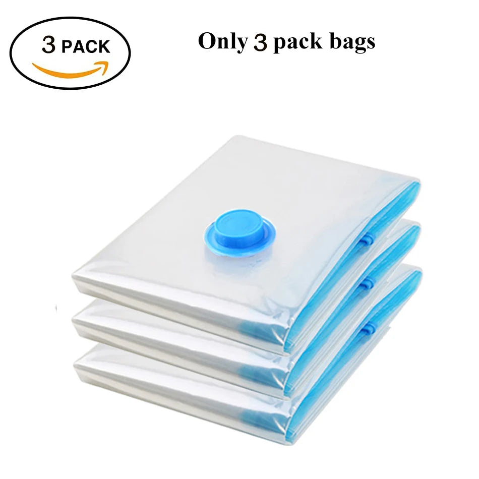 Vabena Vacuum Storage Bags for Clothes & Bedding - Space Saving Organizer