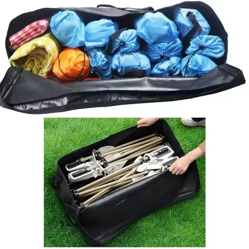 Wodoodporna torba podróżna vabena 1680d heavy-duty | duża pojemność