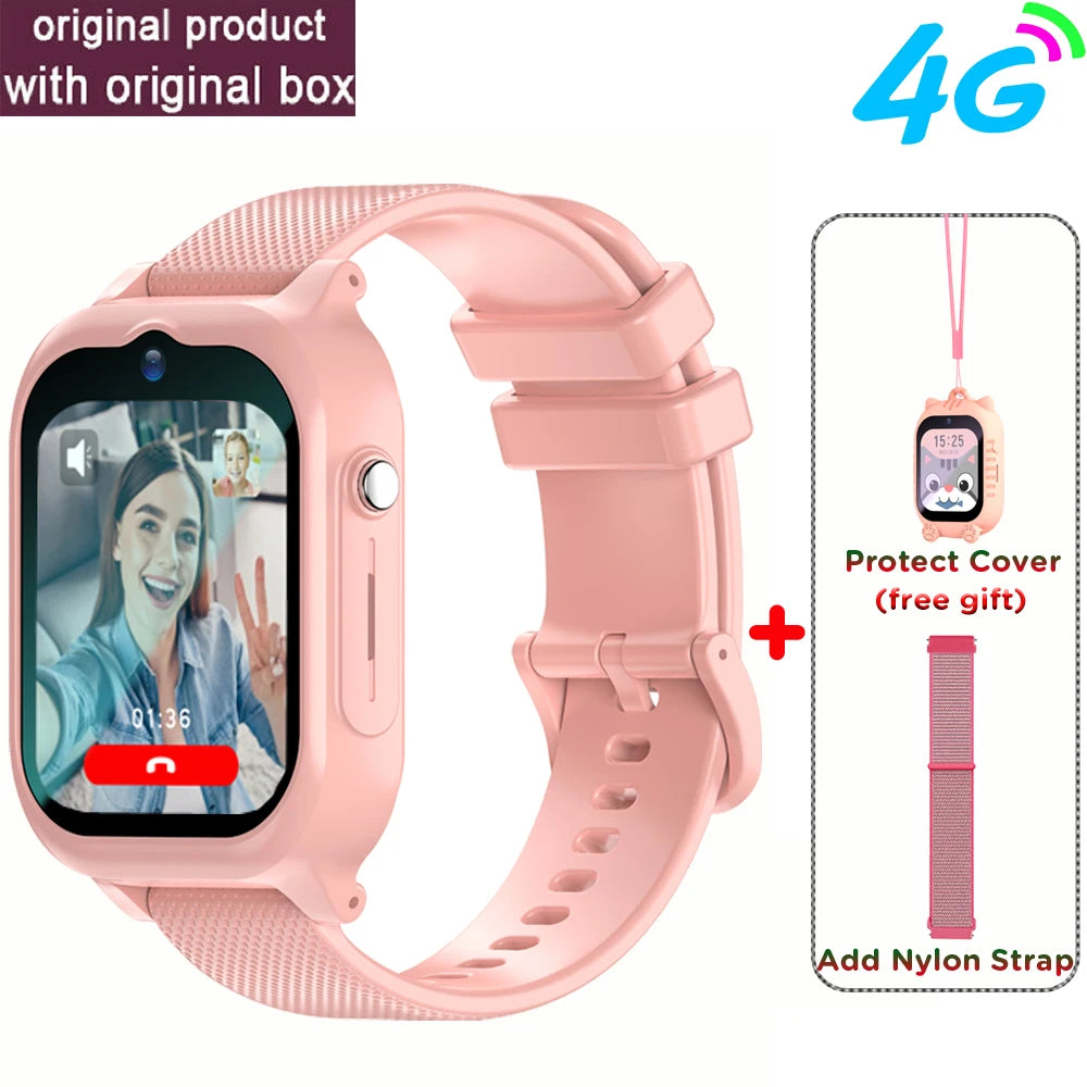 Smartwatch dla dzieci 4g gps: połączenia wideo sos – telefon dla dziecka