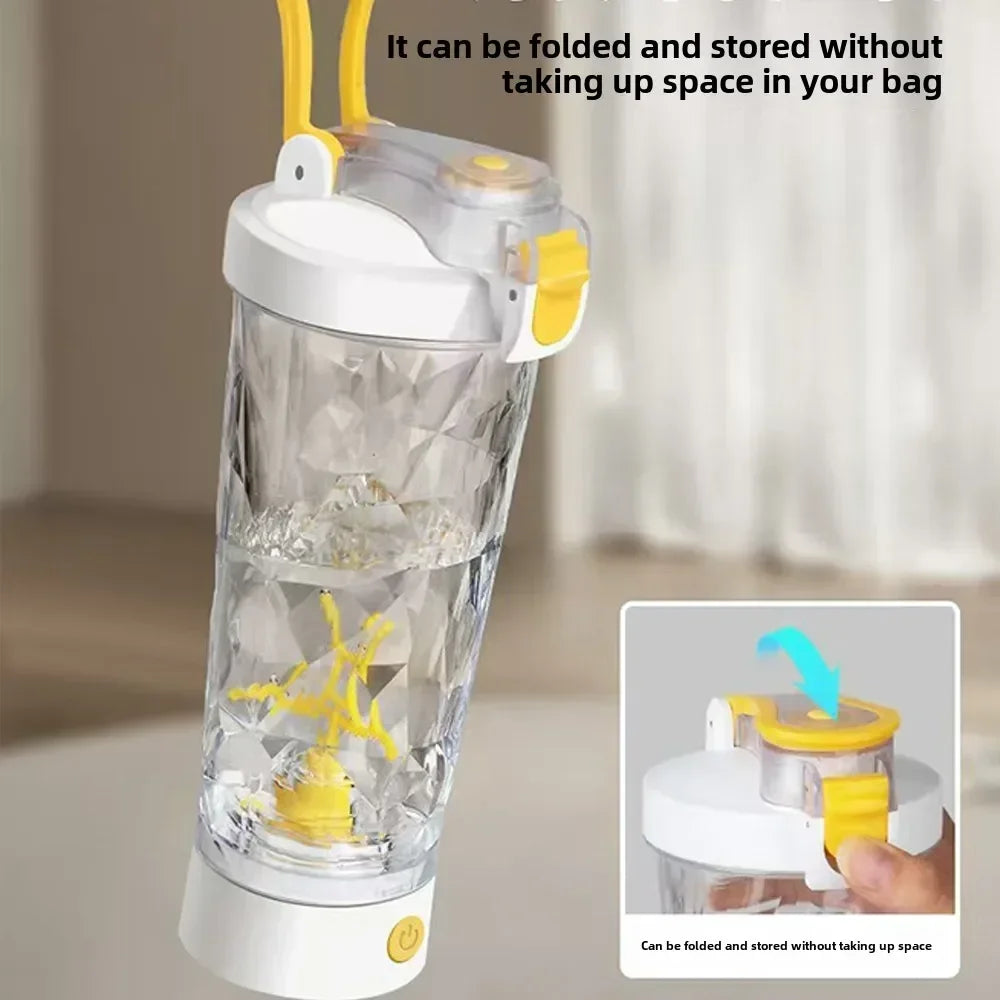 Elektryczny shaker proteinowy 650ml - automatyczny kubek do gładkich napojów