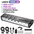 Lampa rowerowa newboler 10000 lumenów - ładowana usb do mtb i szosy