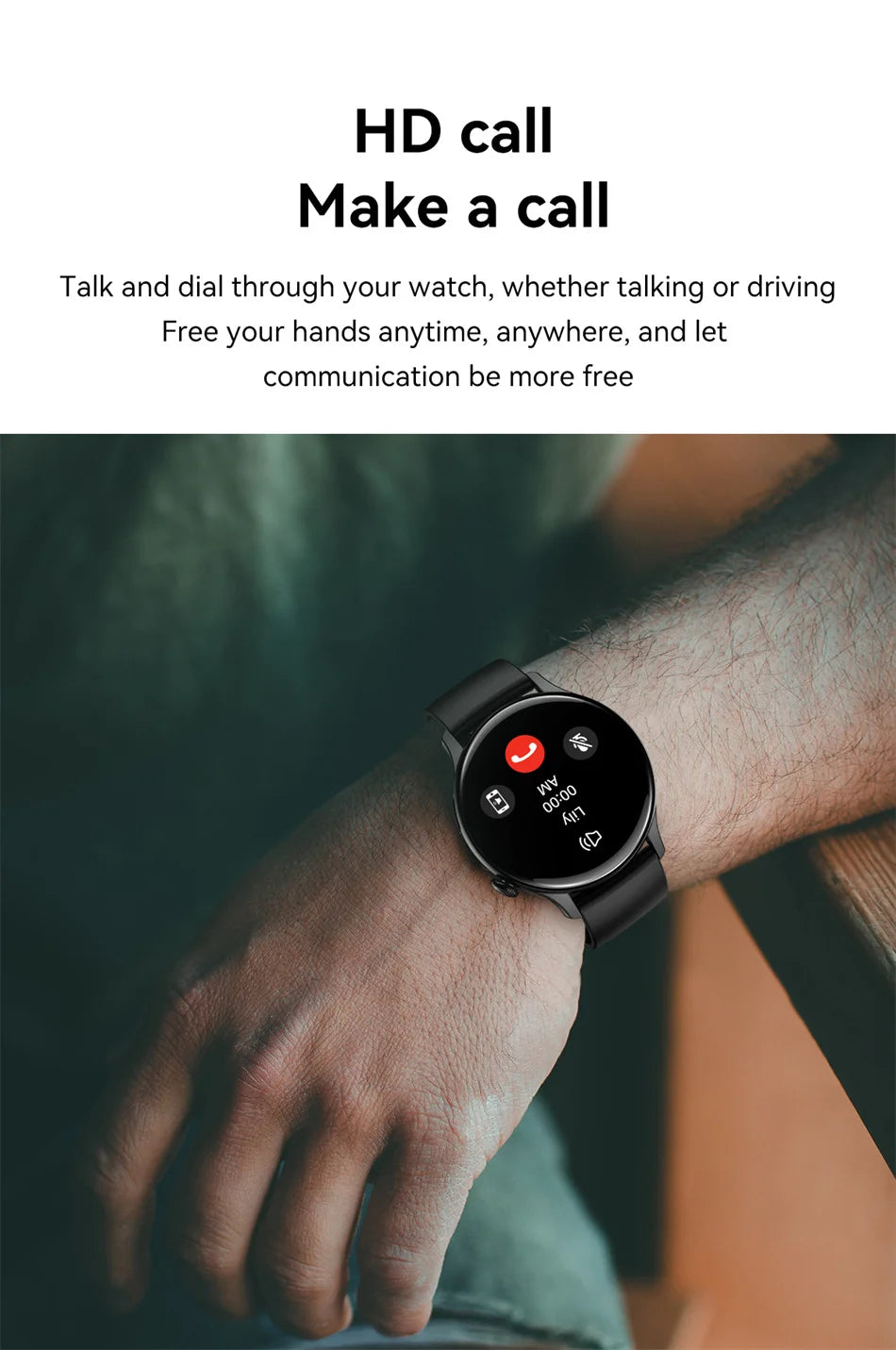 Damski elegancki smartwatch amoled z gps i rozmowami bluetooth