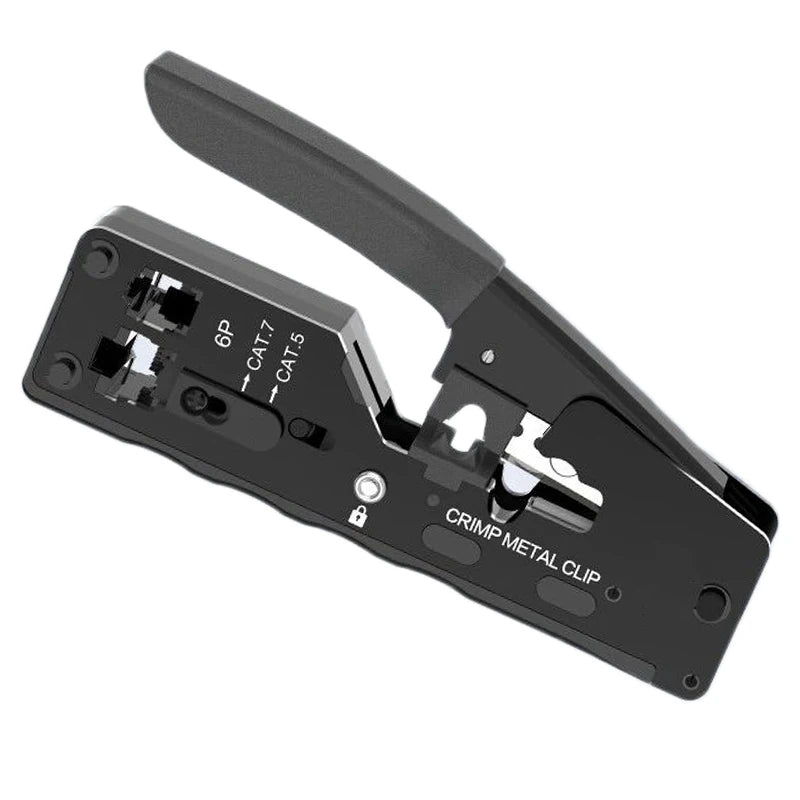 Vabena zaciskarka przepustowa rj45 rj12 rj11 i zestaw do ściągania izolacji | zaciskarka kabli ethernet cat5e-cat7