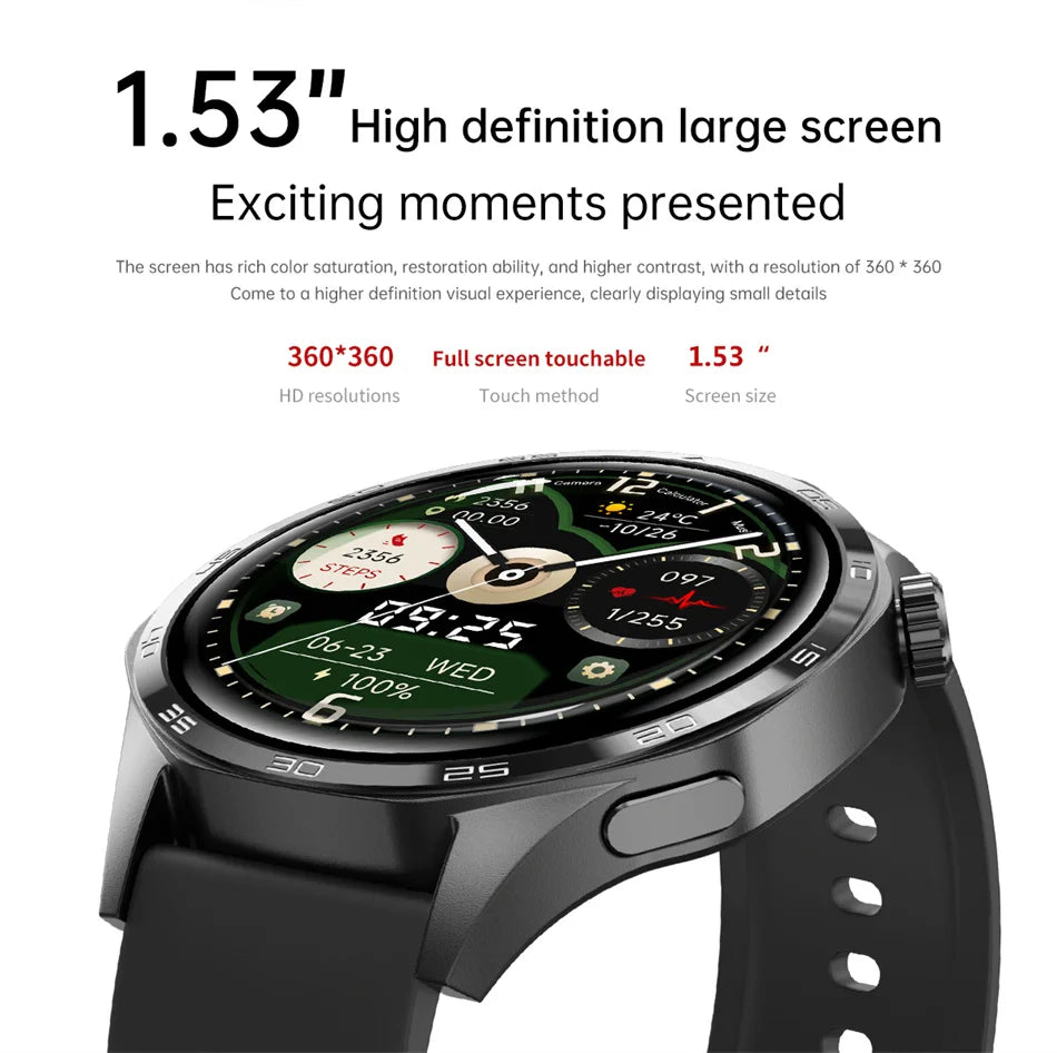 Zegarek smart watch 5 pro | gps, nfc, amoled, rozmowy bluetooth