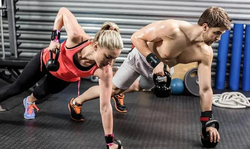 Drewniane uchwyty do pompek i paraletki | antypoślizgowy sprzęt fitness do domu
