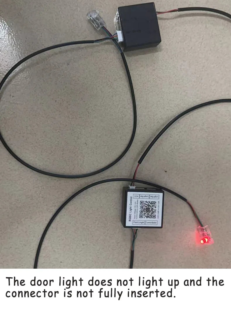 Zestaw ambientowego oświetlenia samochodowego led rgb 14/18 w 1