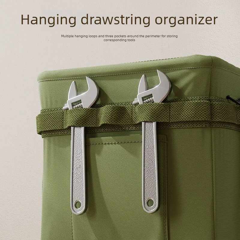 Heavy-Duty Foldable Tool Bag - Large Oxford Fabric Organizer
