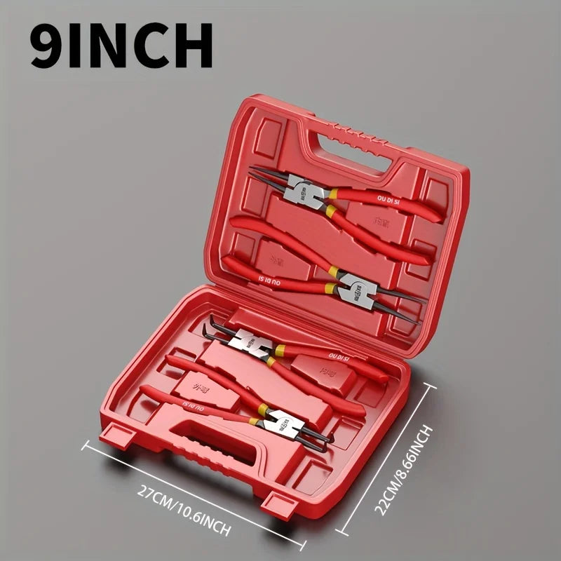 Oudisi Multi-function Retaining Ring Pliers Set - Universal Circlip Tool