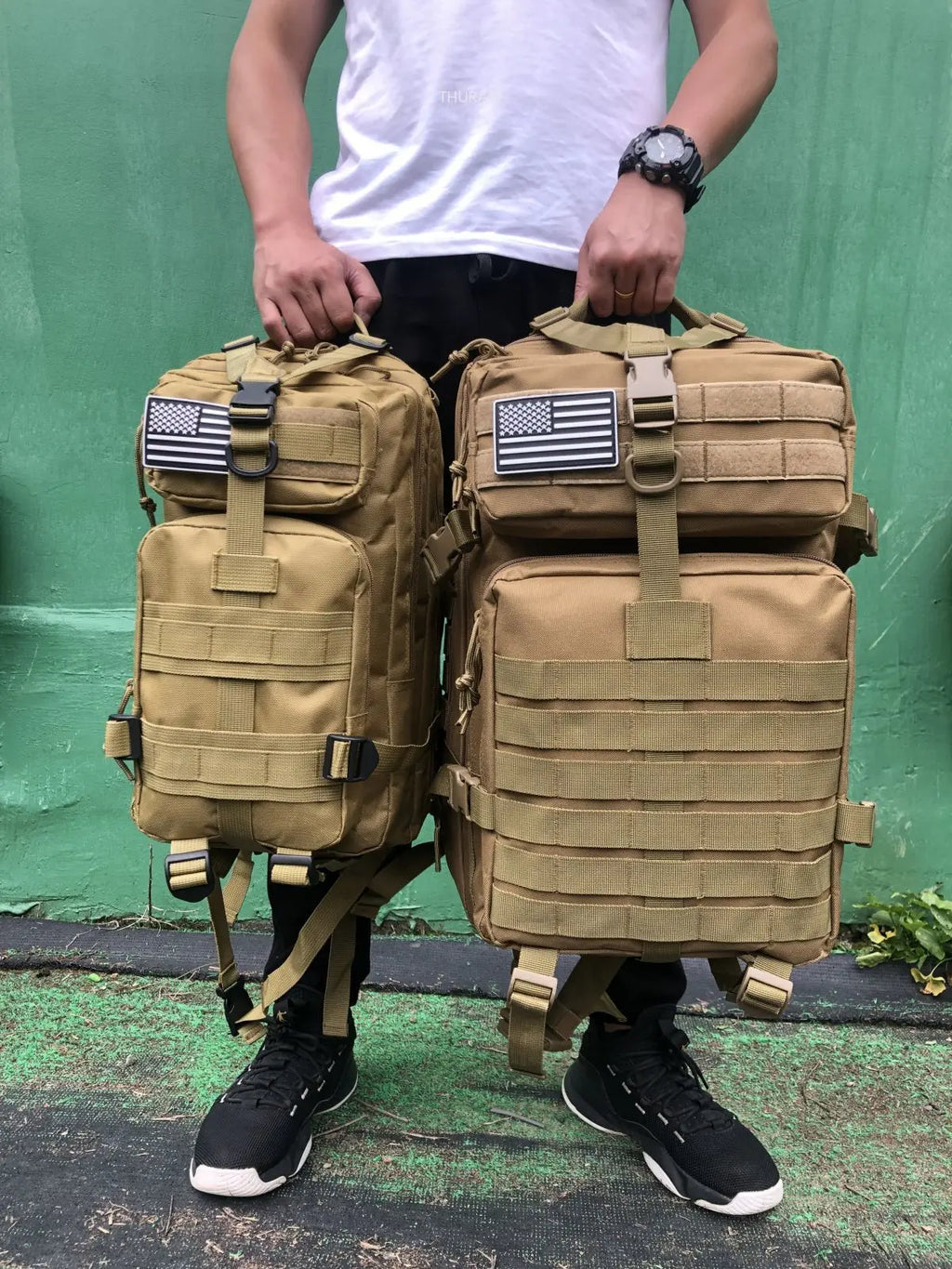 Thuram 1000d wodoodporny plecak taktyczny na wędrówki i kemping