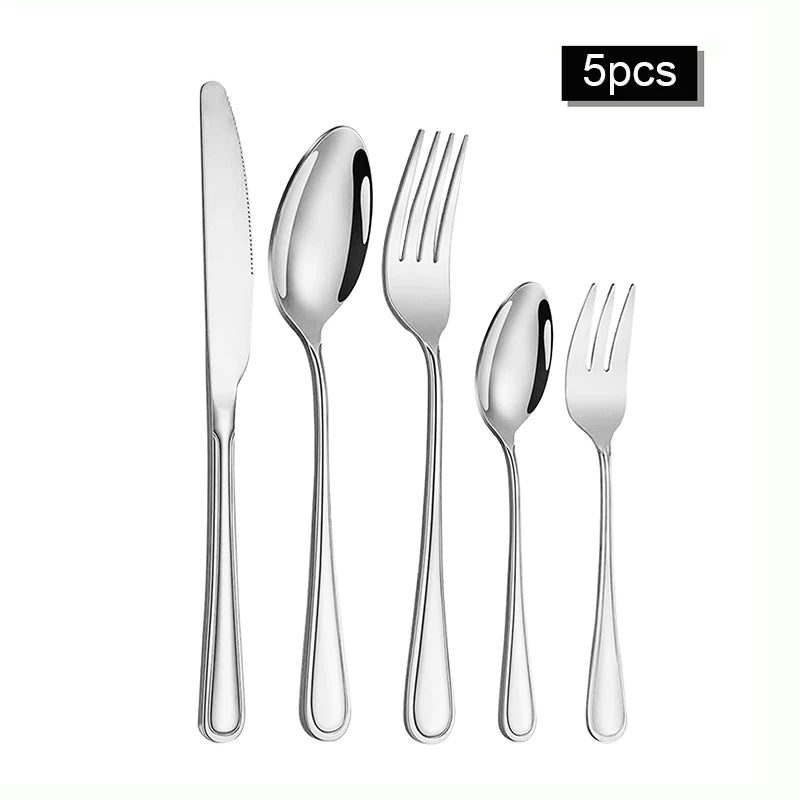 Vabena Premium Stainless Steel Cutlery Set - Dining Collection