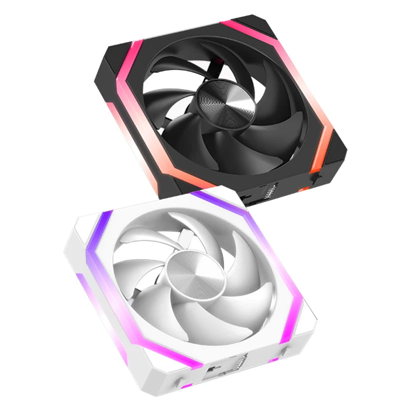 Jumpeak cs120 argb 360mm modułowy zestaw cichych wentylatorów pwm do chłodzenia komputera