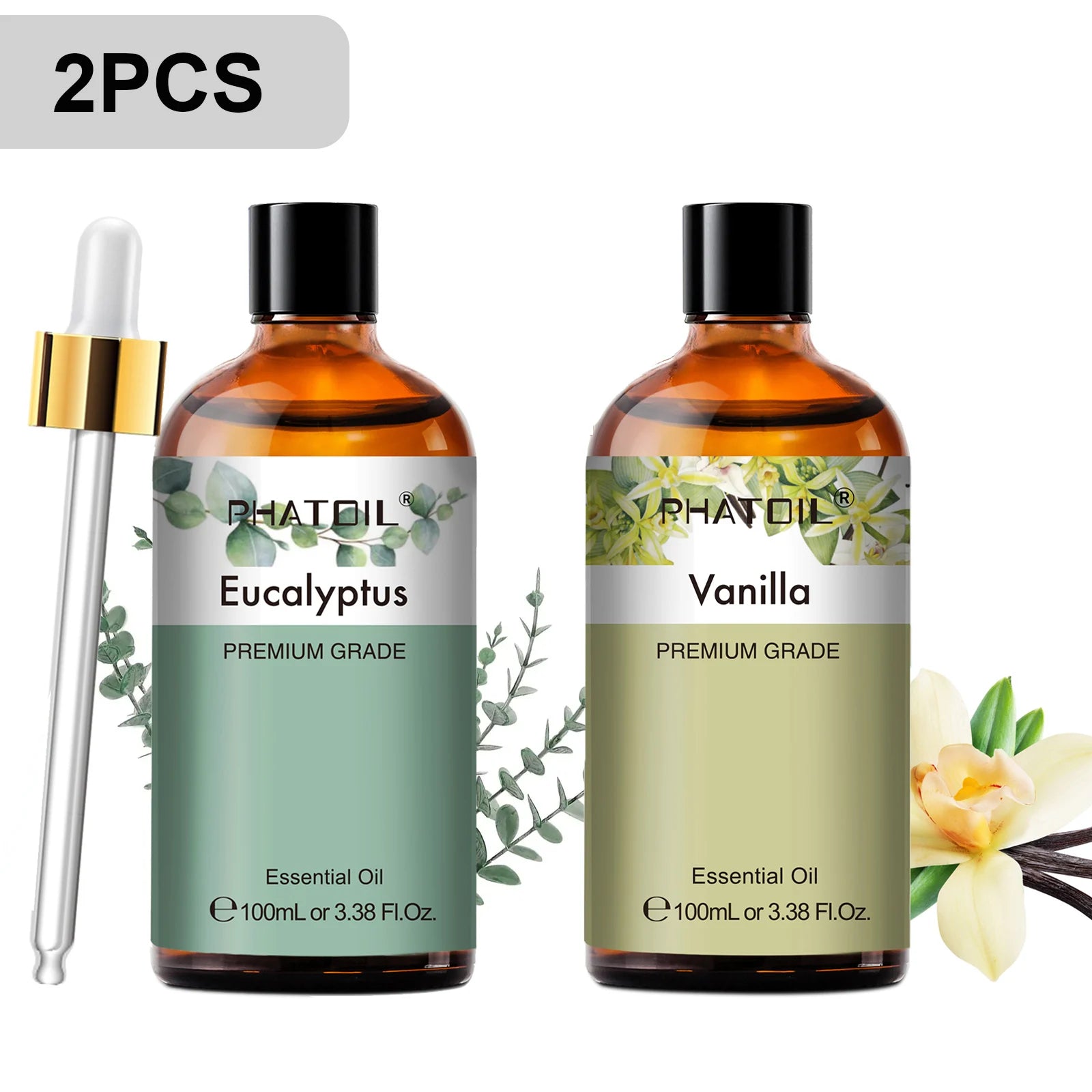 Phatoil premium mieszanka olejków eterycznych - drzewo sandałowe, lawenda, eukaliptus, mięta pieprzowa
