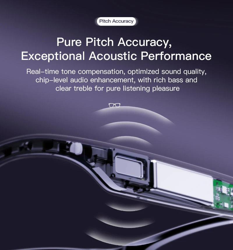 Guhuavmi 800w hd okulary z kamerą dla mężczyzn - bezdotykowy tłumacz i wideo