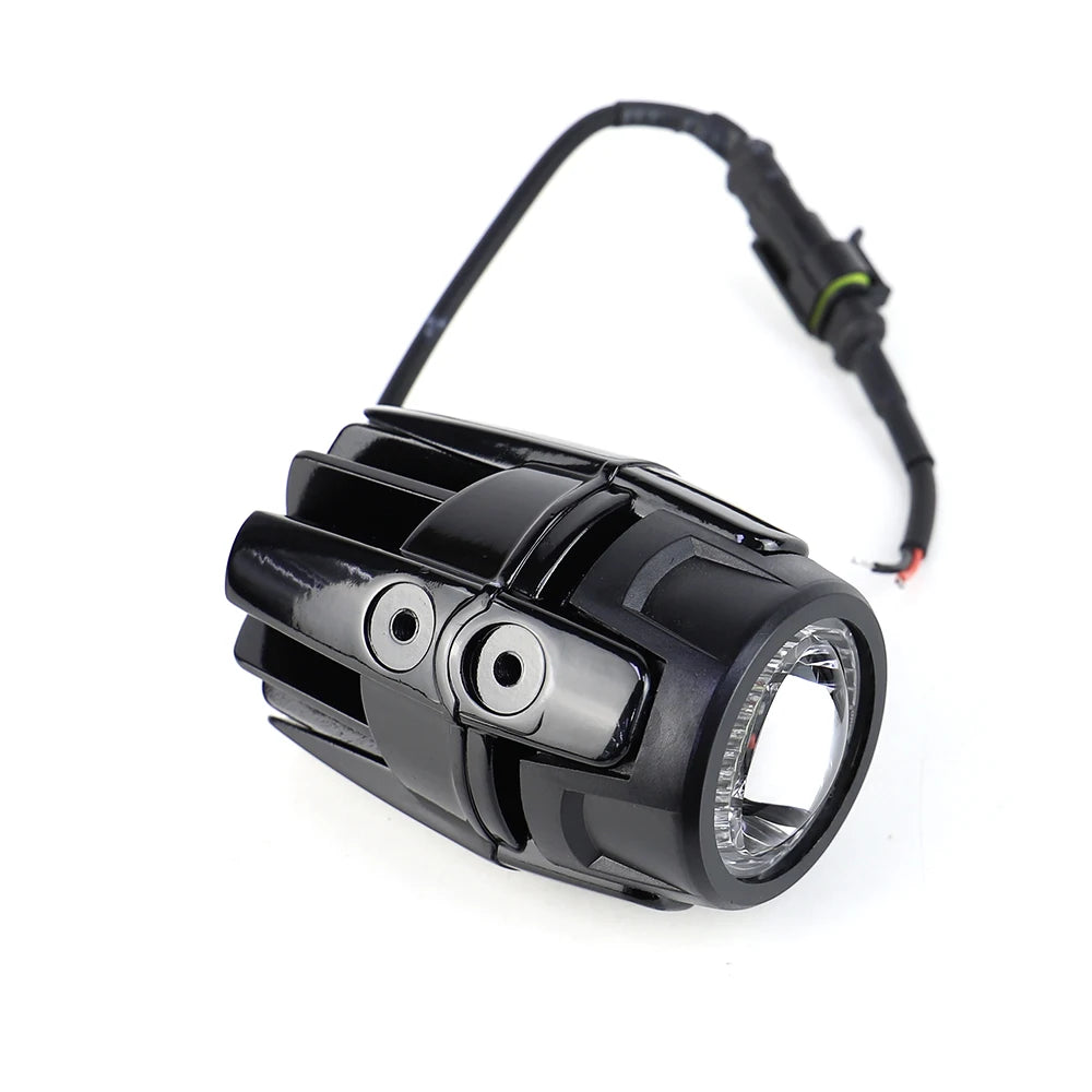 Wysokowydajne pomocnicze lampy przeciwmgielne led do motocykli bmw r1200gs, f800gs, k1600 i uniwersalnych | 40w 6000k