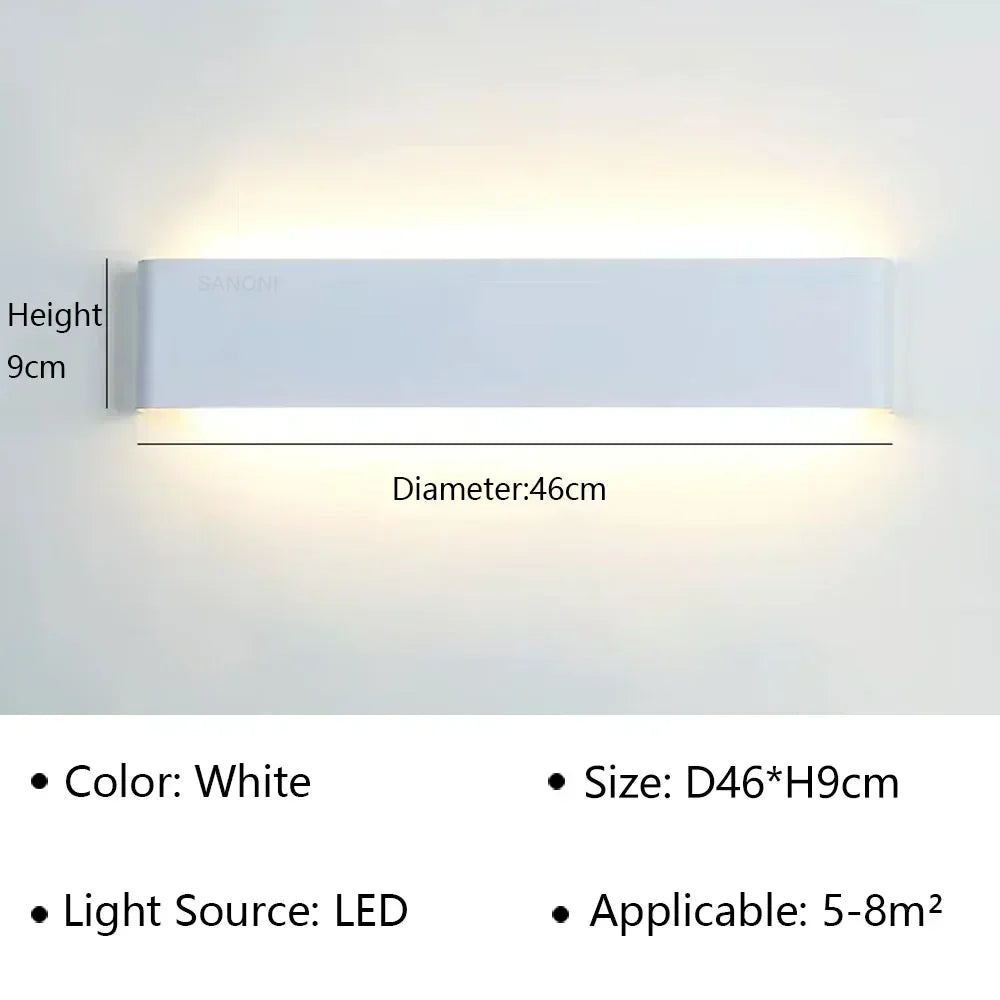 Nowoczesne lampy ścienne led – kinkiety do sypialni, salonu, schodów i dekoracji domowych