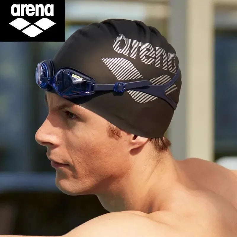 Profesjonalne okulary pływackie arena z powłoką przeciwmgielną i ochroną uv dla dorosłych