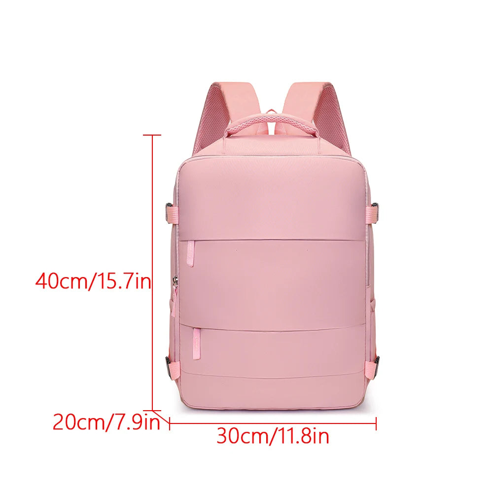 Plecak podróżny kabinowy 40x30x20cm kompatybilny z ryanair easyjet wizardair