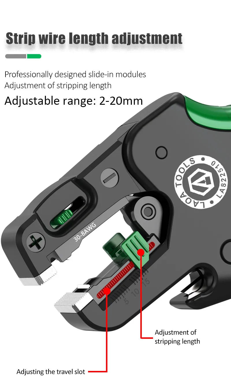 LAOA Automatic Wire Stripping Pliers - Multifunctional Electrician Tool