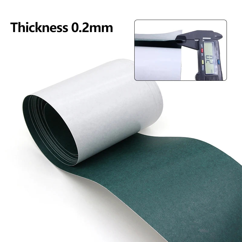 Vabena 18650 Battery Insulation Gaskets - Green Barley Paper Adhesive Pads