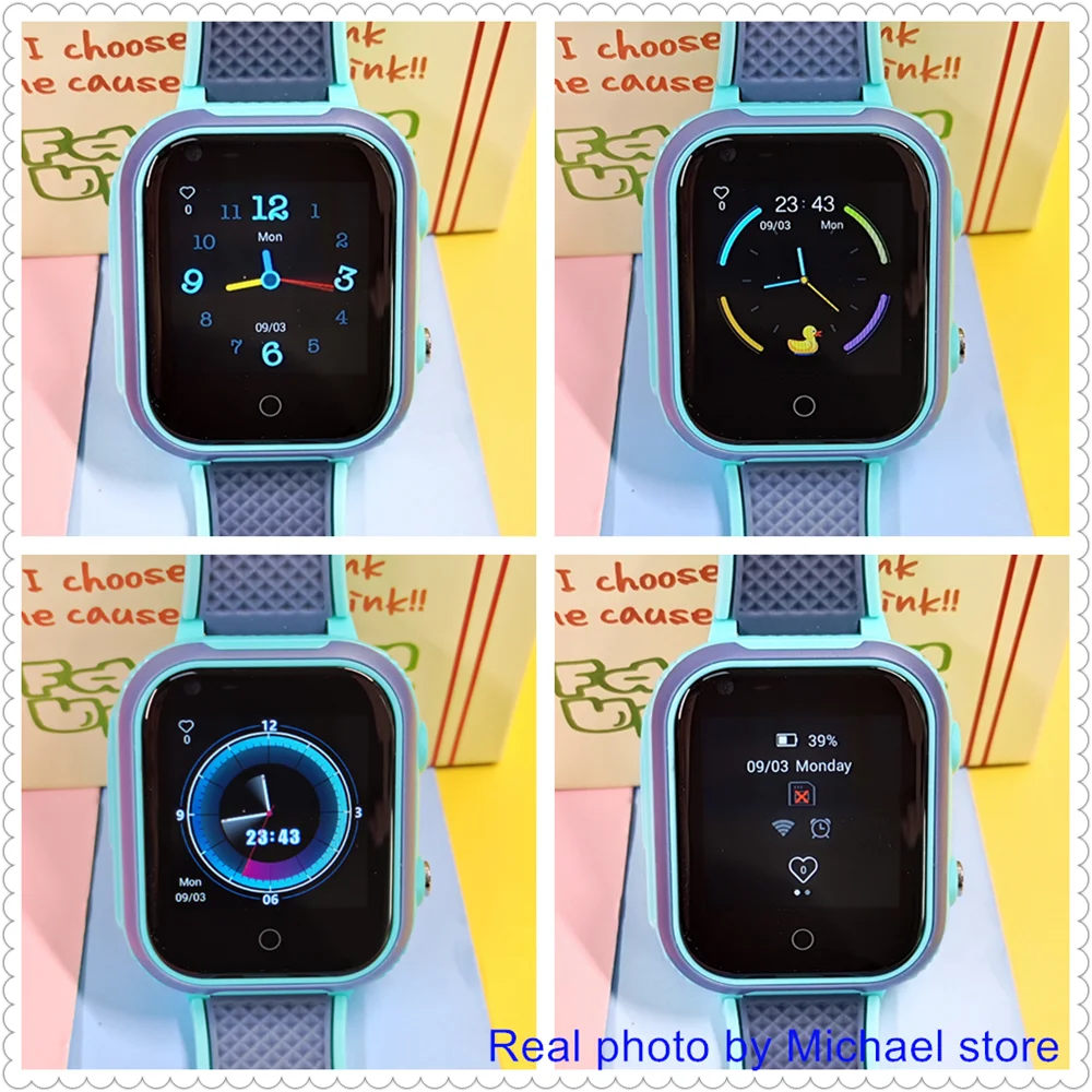 Lt21 smartwatch dla dzieci 4g – gps, rozmowy wideo, sos, wodoodporność ip67