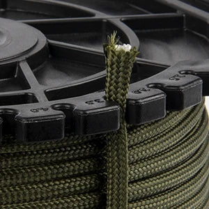 Niezawodna linka spadochronowa paracord 650 lb, 9-rdzeniowa, 4 mm, 100 m – militarna, taktyczna, survivalowa