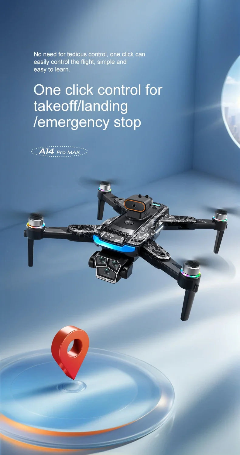 Lenovo A14Pro Max 4K GPS Drone | Dual Pro Camera | Advanced Aerial Photography