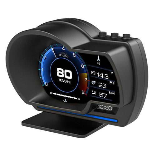 Wyświetlacz head up obd2+gps | inteligentny wskaźnik samochodowy