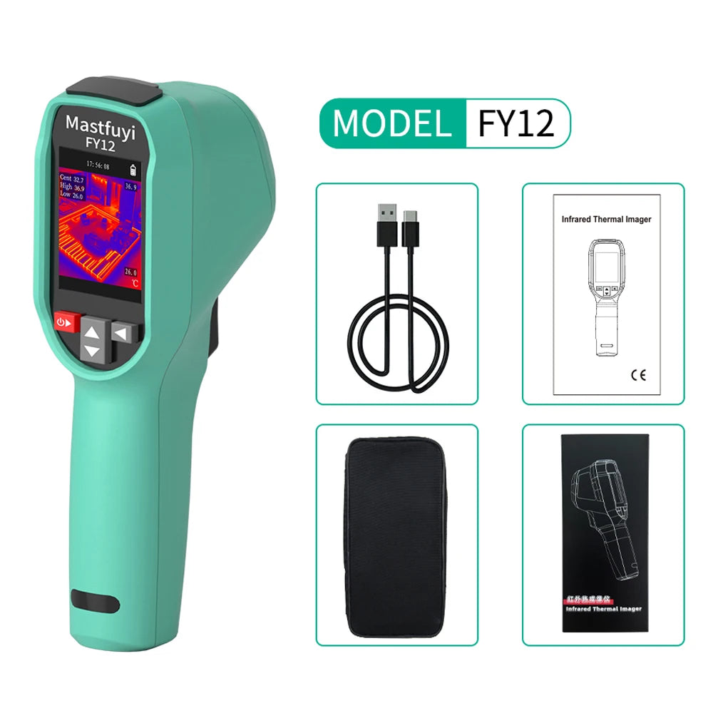 MASTFUYI Rechargeable Thermal Camera -20°C~550°C | Waterproof Handheld Imager