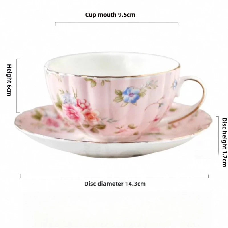 Vabena Luxury Bone China Coffee & Tea Set - Elegant Serveware