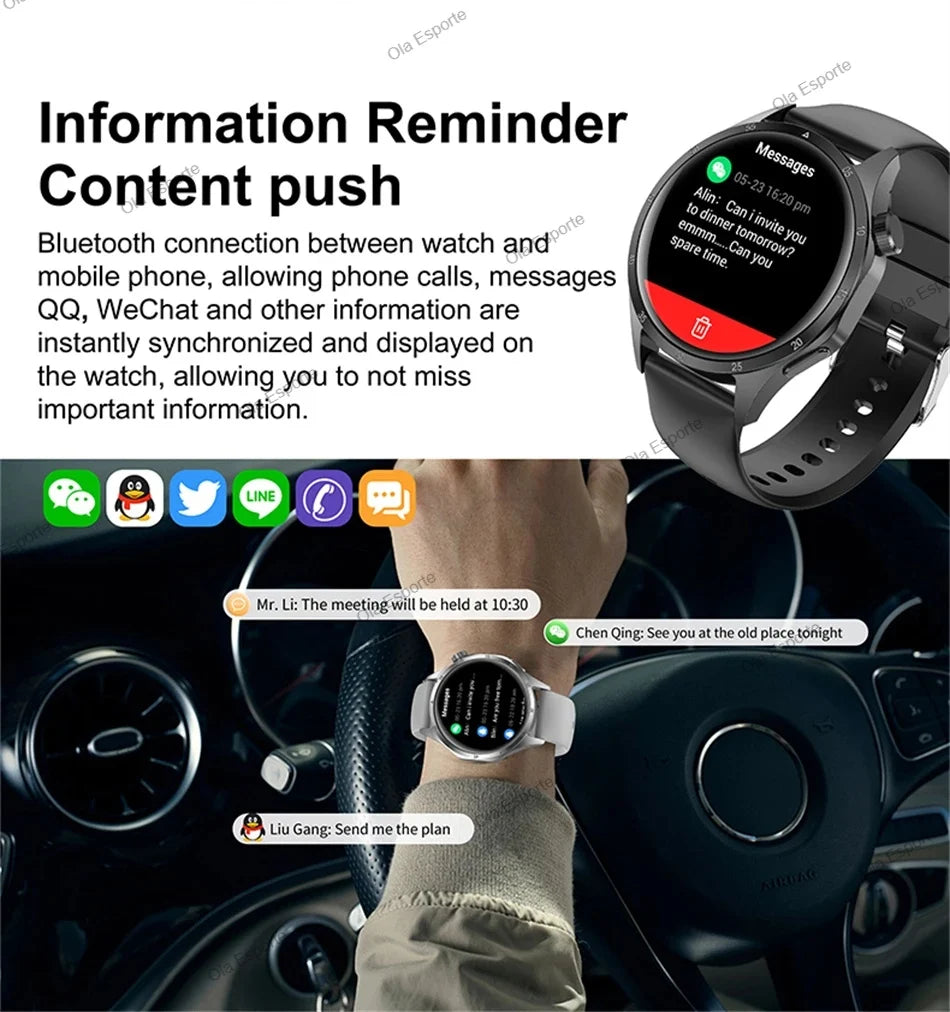 Vabena Watch 5 Pro GPS NFC Smartwatch | AMOLED Display