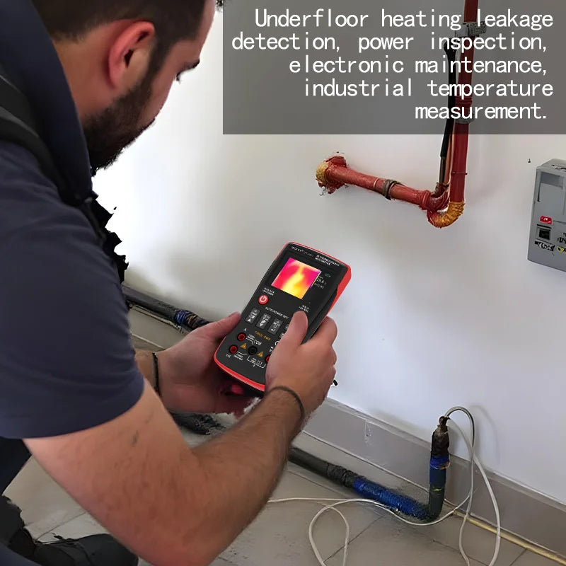 Zoyi r01 termowizyjny multimetr: tester elektryczny i termometr na podczerwień 2w1