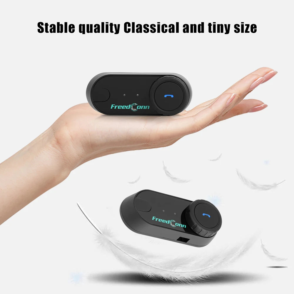 Freedconn t-com vb motocyklowy interkom bluetooth | zestaw słuchawkowy dla 6 motocyklistów i radio fm