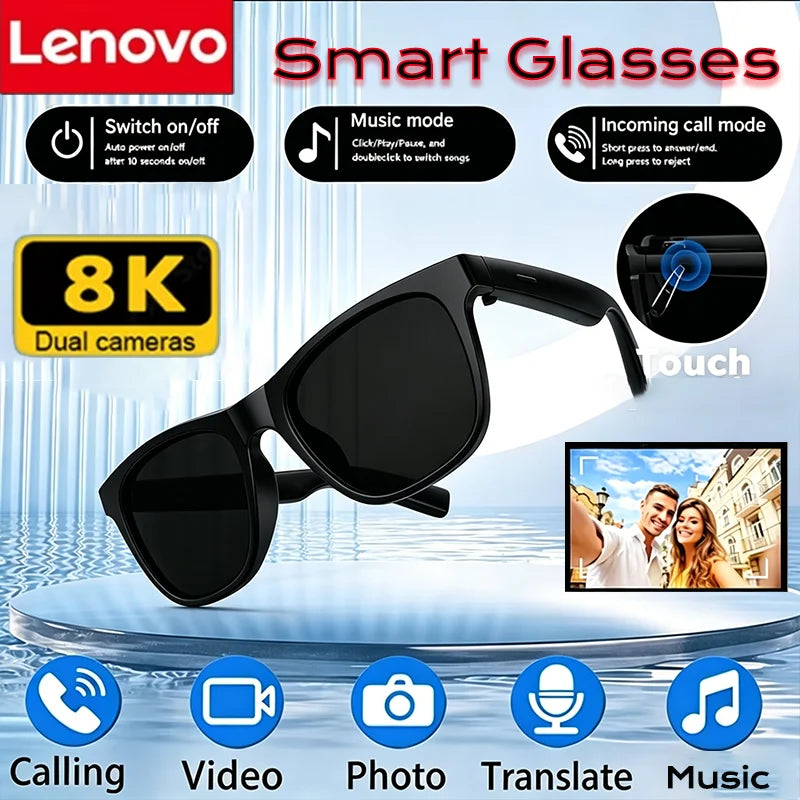 Okulary lenovo ai smart camera – bezdotykowe nagrywanie na żywo