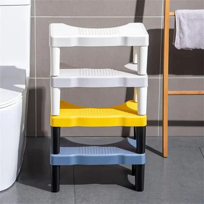Ergonomiczny podnóżek toaletowy dla dzieci, kobiet w ciąży i osób starszych