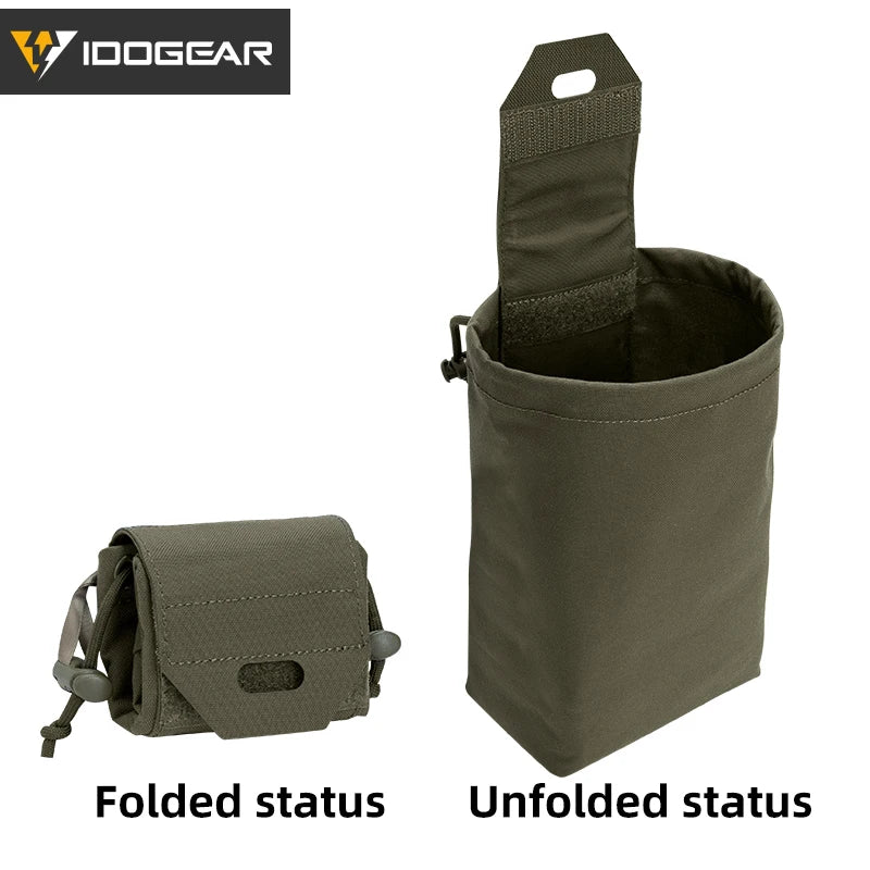 Idogear taktyczna składana torba zrzutowa molle - wytrzymała mini saszetka